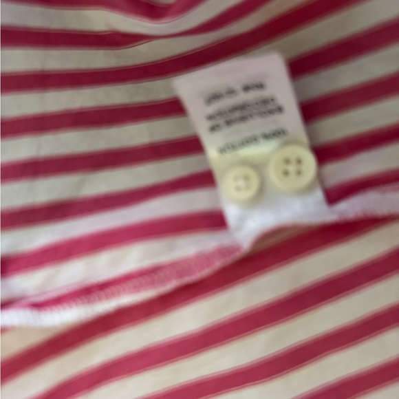 johnnie-O Pink and White Striped Tunic - Picture 7 of 8